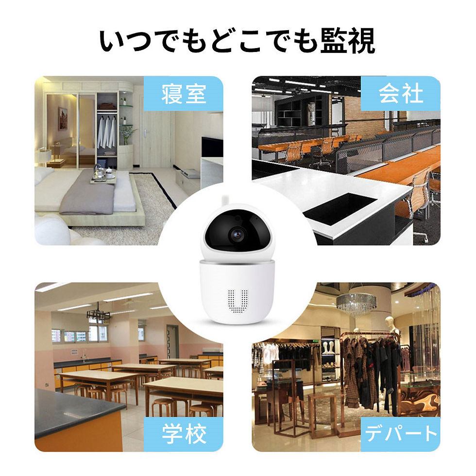 サムネイル： 防犯カメラ ペットカメラ ネットワークカメラ ワイヤレス スマホ フルハイビジョン 追尾 追跡 D938-USB-WH-S