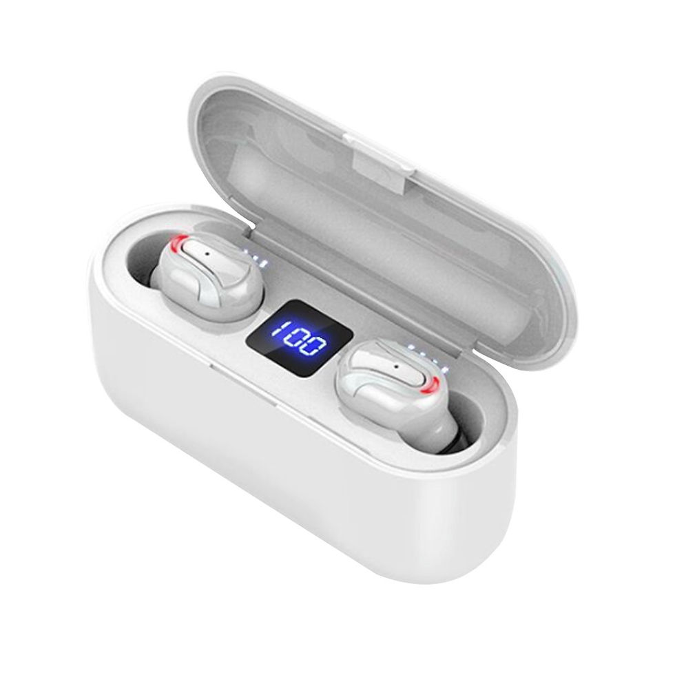 サムネイル： ワイヤレスイヤホン bluetooth5.0 ブルートゥースイヤホン 高音質 防水d396-ej-wh-s