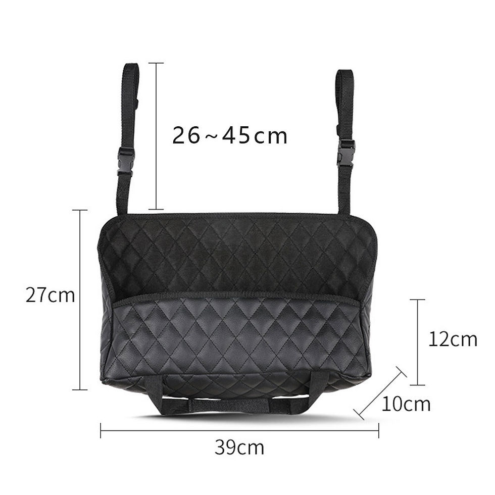 サムネイル： 車用収納ポケット 車 収納バッグ 収納 ポケット 車用 カー用品 カバンホルダー 省スペース 大容量 簡単取付 小物入れ 隙間収納