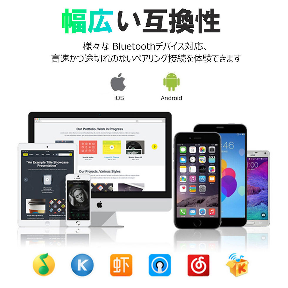 サムネイル： ワイヤレスイヤホン Lyson 120時間待機 AAC対応 音量調整可能 Bluetooth イヤホン 両耳 左右分離型 小型 軽量 ブルートゥースイヤホン 両