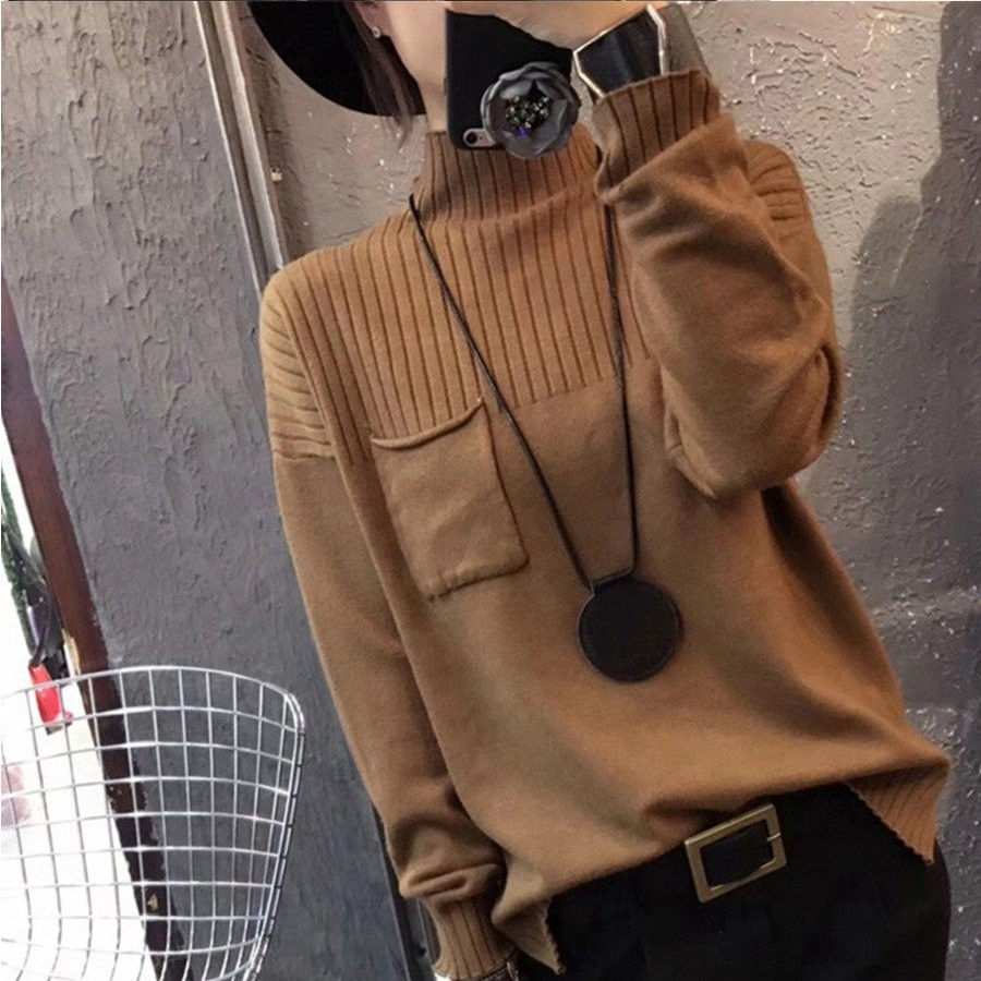 サムネイル： ニット レディース トップス おしゃれ 可愛い ブラック ストレートレッグパンツ ハイウエスト ストレート ボトムス ゆったり 暖かい  寒さ対策F8227