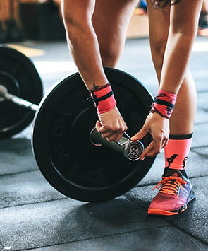 Barbell with Weights
