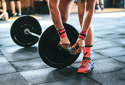 Barbell with Weights
