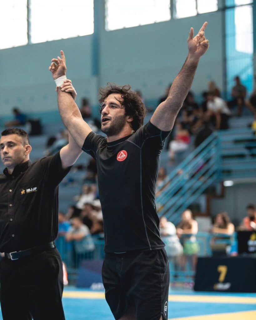 Servio Tulio vence luta no Floripa Fall Open Nogi. Foto: Ana Assis/Assis Fotografia