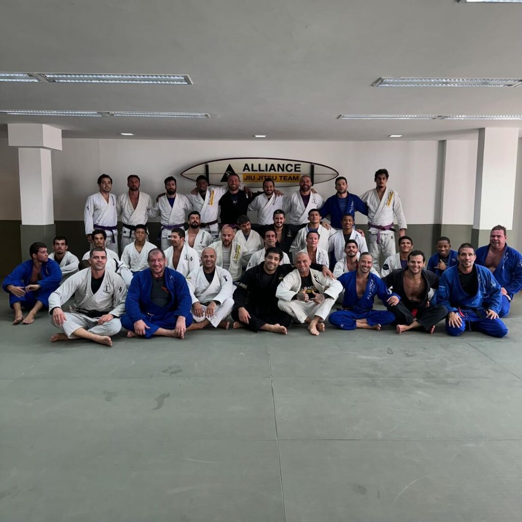 Registro do treino de sábado na Alliance Rio. Foto: Gabriel Almada/Alliance Rio