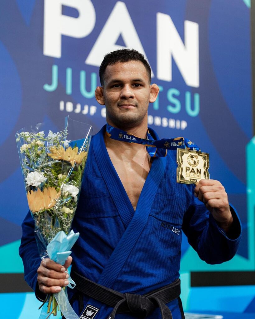 Fellipe Andrew é pentacampeão pan-americano na faixa-preta. Foto: Dominik Borowczyk