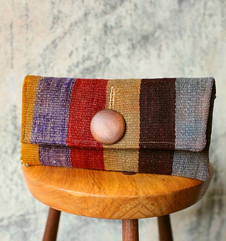 kilim clutch bag