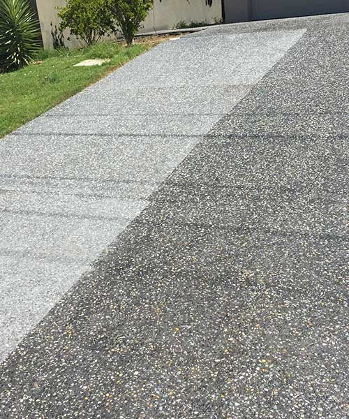 How to Clean An Exposed Aggregate Driveway Without Causing Damage