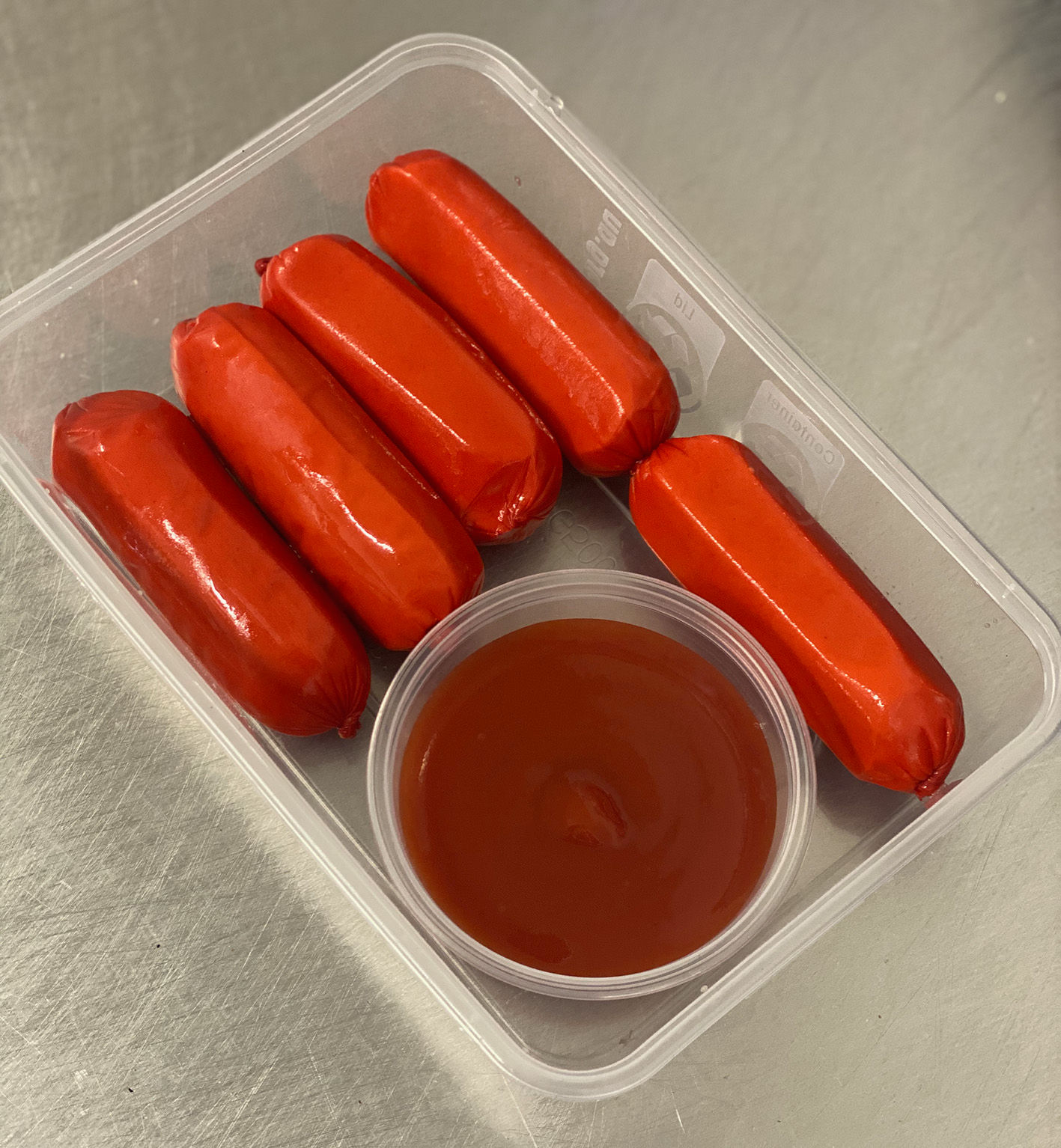 Cocktail Franks and Sauce