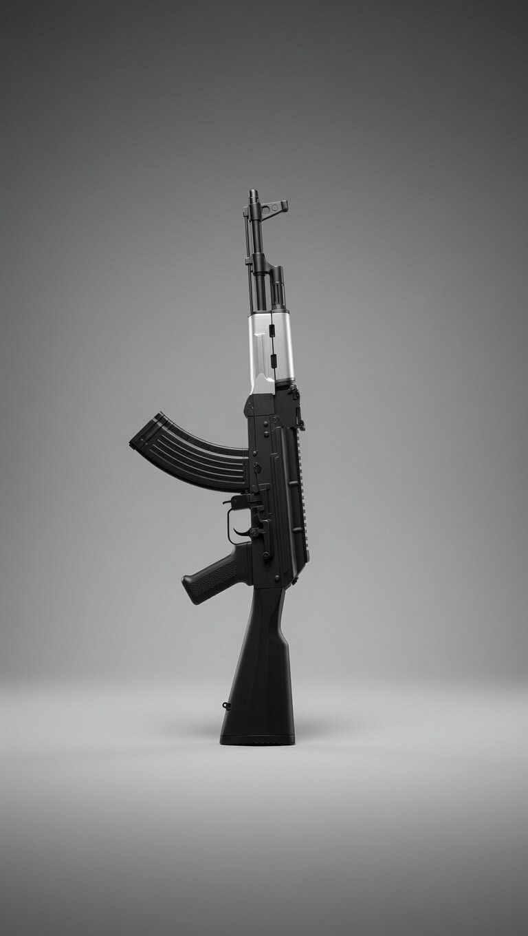 AK-47 Düz Renk + Duvar Askı Aparatı