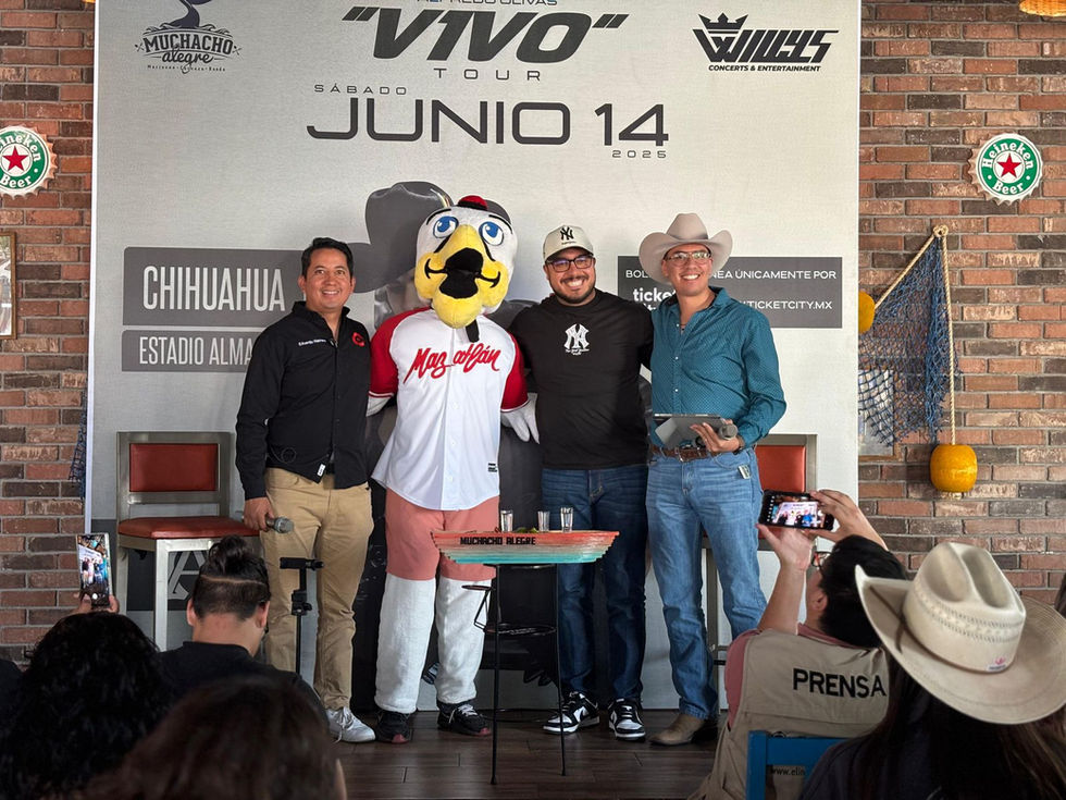 Alfredito Olivas viene a Chihuahua con su gira “Vivo”