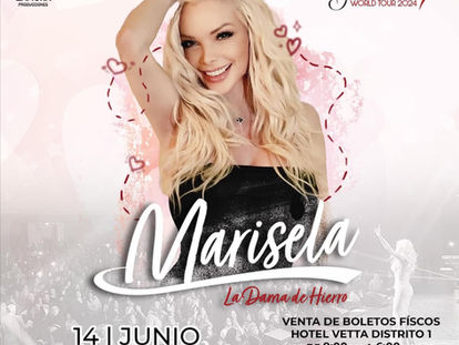 Anuncian venta de boletos en físico para Marisela La Dama de Hierro