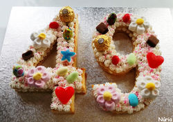 Tarta tendencia 2018 de hojaldre