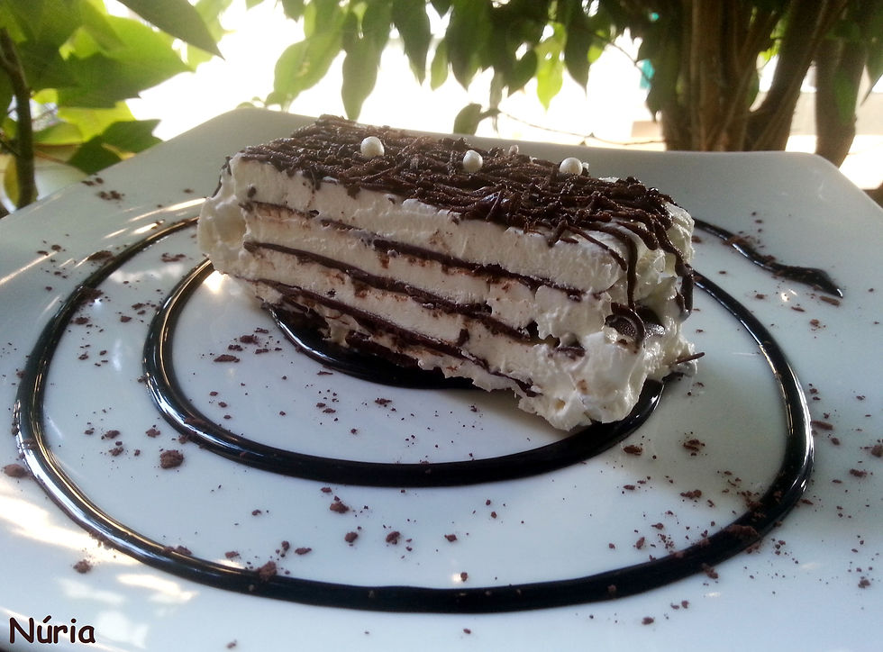 Comtessa, Viennetta o helado de nata y chocolate
