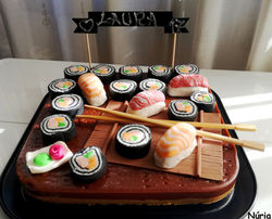 Tarta sushi