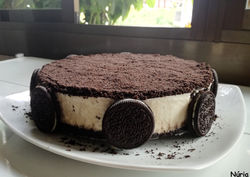 Tarta de Oreo y chocolate blanco