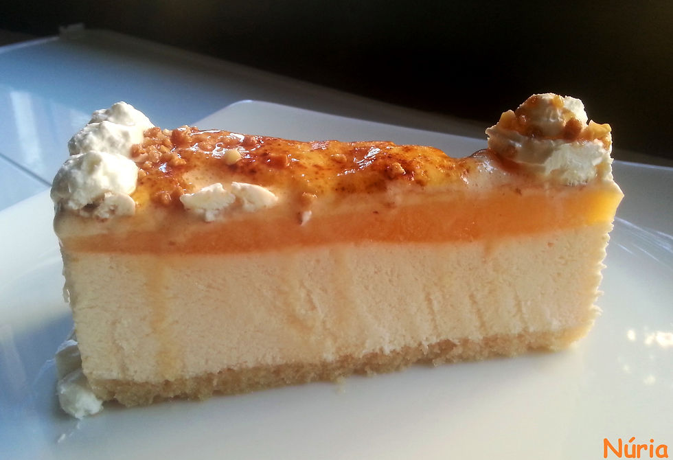 Tarta helada al whisky