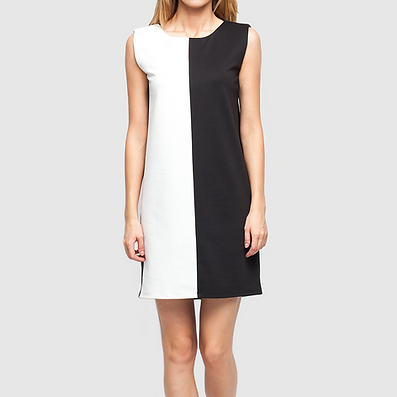 Black and White Dress