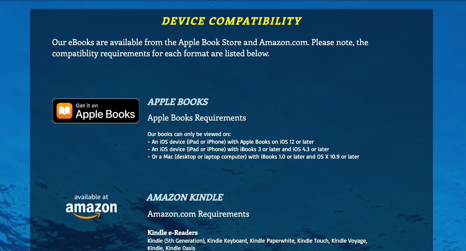 Device Compatibility | Wisedivers