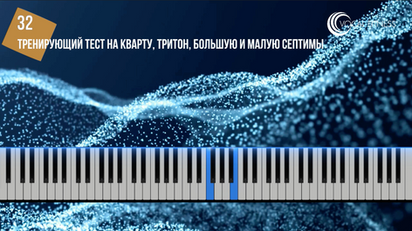 Тест на различение кварты, тритона и септимы, материал аудио-курса «Послушай! 3 часть» Юлии Кантонистовой