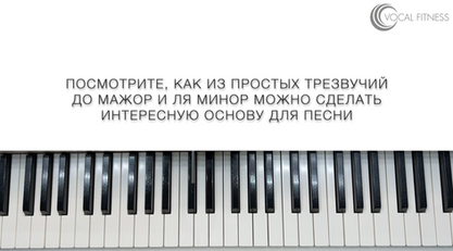 Трезвучия мажор и минор в теории музыки, материал курса «Теория музыки. Базовый» Юлии Кантонистовой