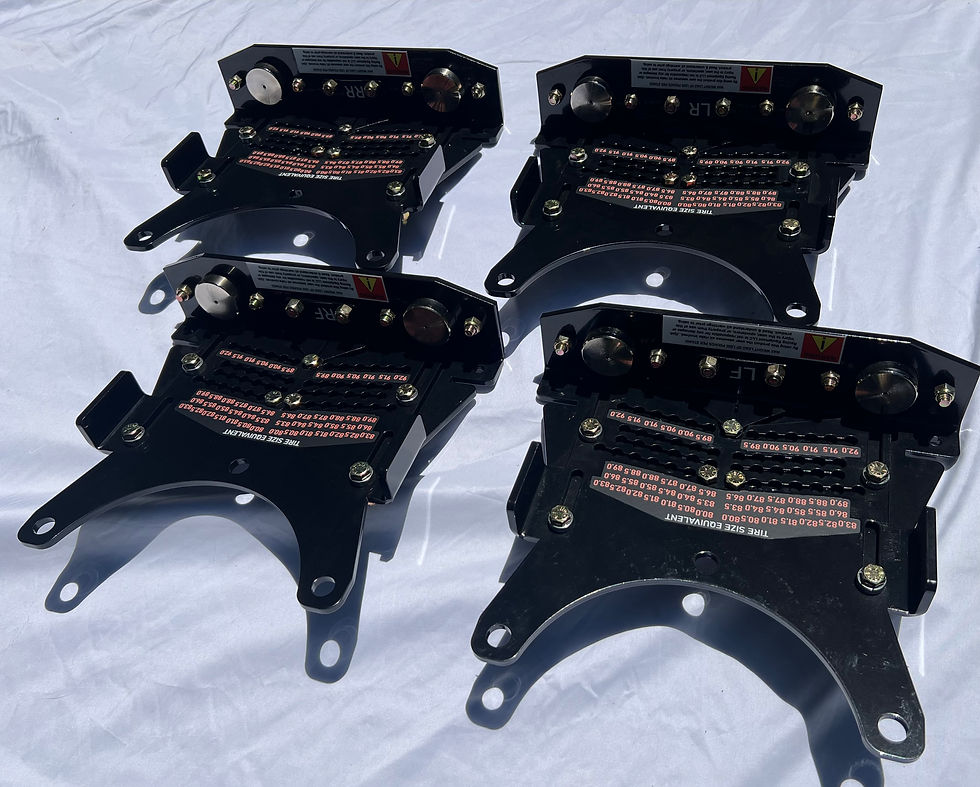 Thumbnail: Setup Plates Wide 5 (80-92 Range) SET OF 2 OR 4