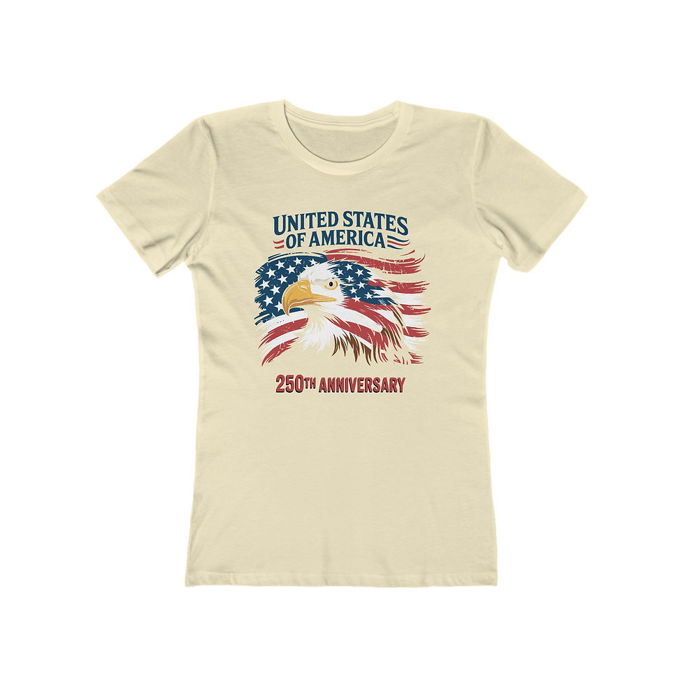 Thumbnail: "United States of America 250th Anniversary" Eagle Flag Shirt
