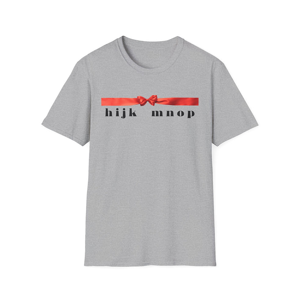 Thumbnail: No L T-Shirt - Cute Unisex Softstyle Tee