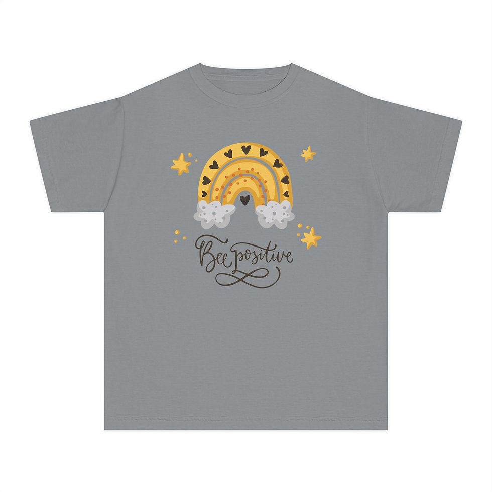 Thumbnail: Youth Tee - Bee Positive