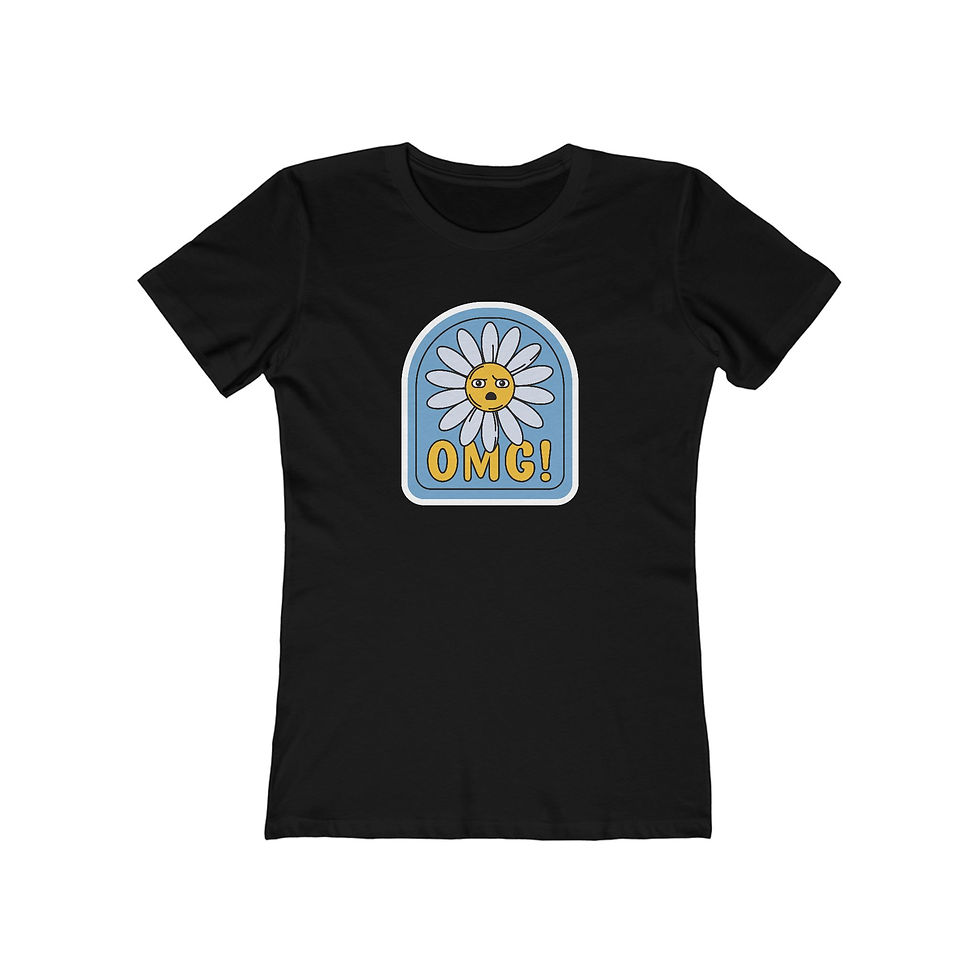 Thumbnail: OMG Daisy Boyfriend Tee