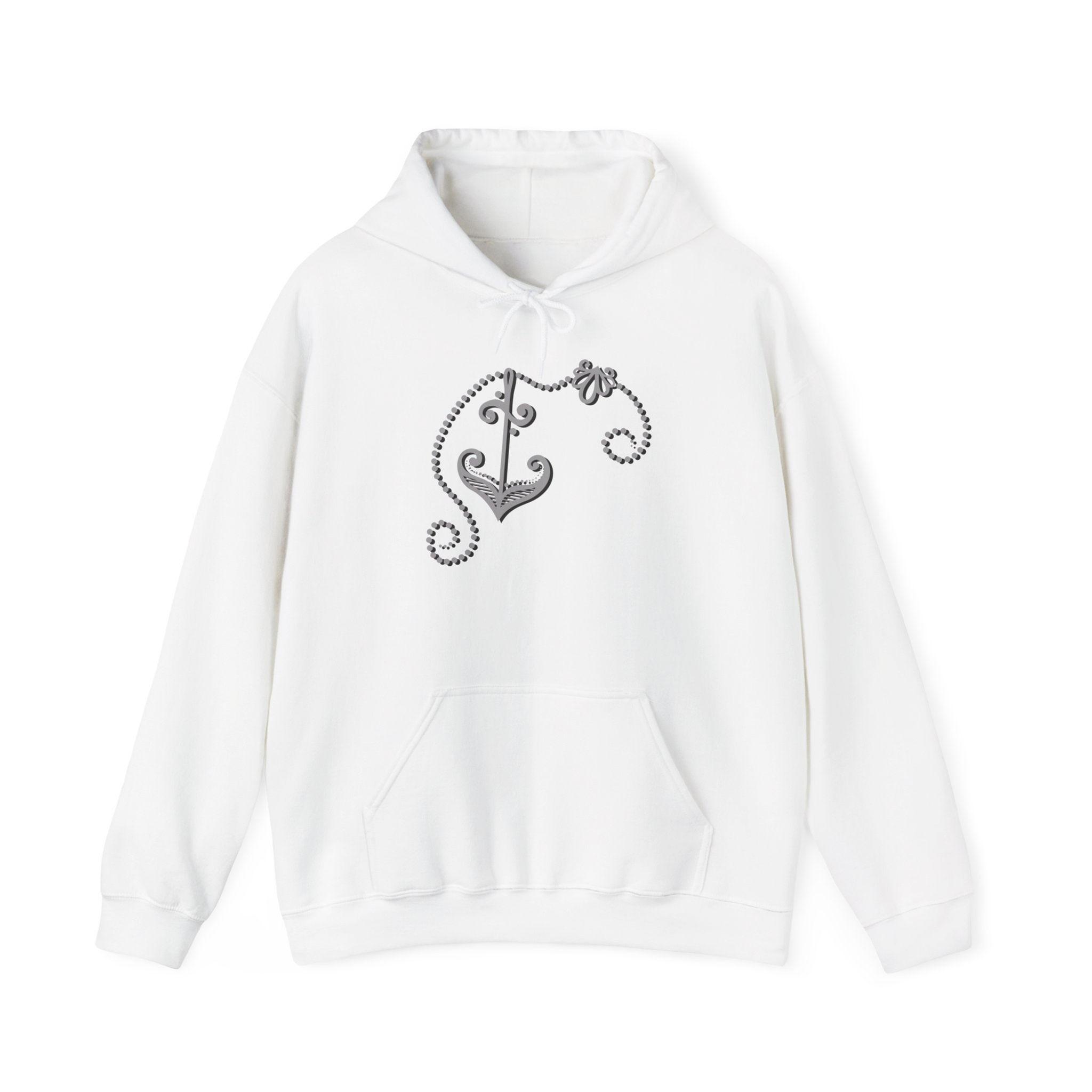 Copy of Anchor Hooded Sweatshirt - Nautical Design