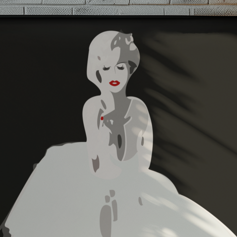Ballerina Princess Wall Art