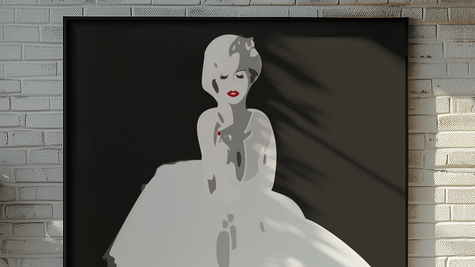 Ballerina Princess Wall Art