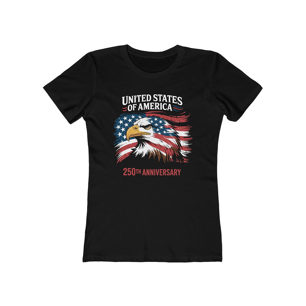 Thumbnail: "United States of America 250th Anniversary" Eagle Flag Shirt