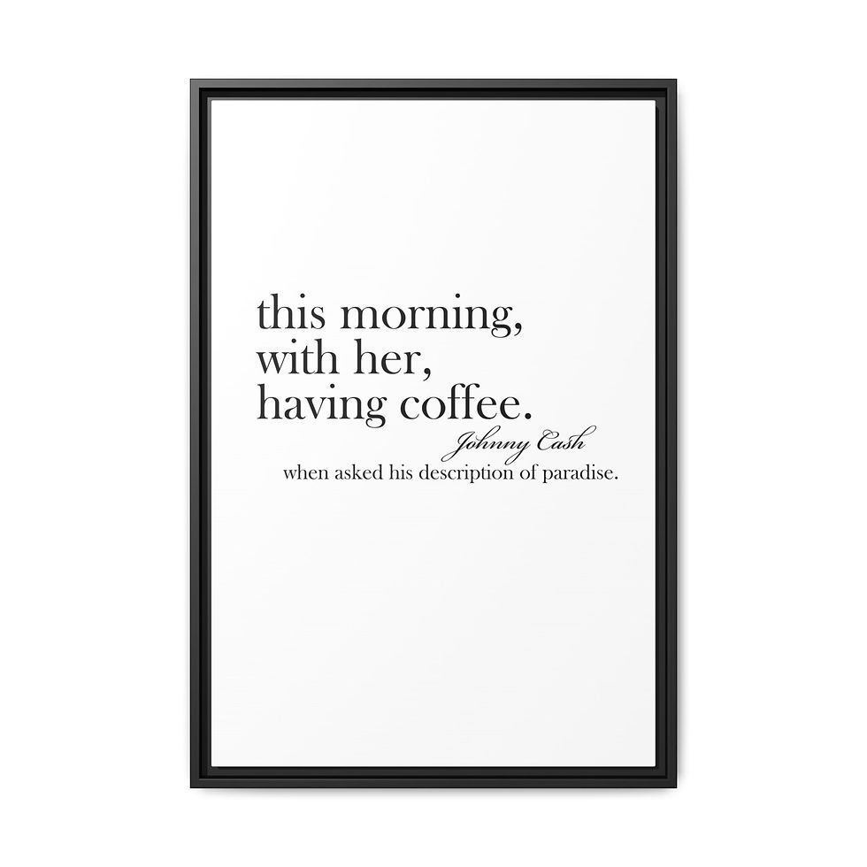 This Morning Drinking Coffee