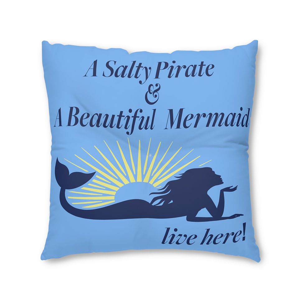 Salty Pirate & Beautiful Mermaid