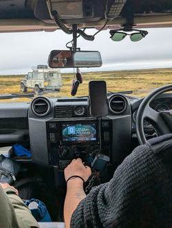 Off-road in a 4x4, Falkland Islands