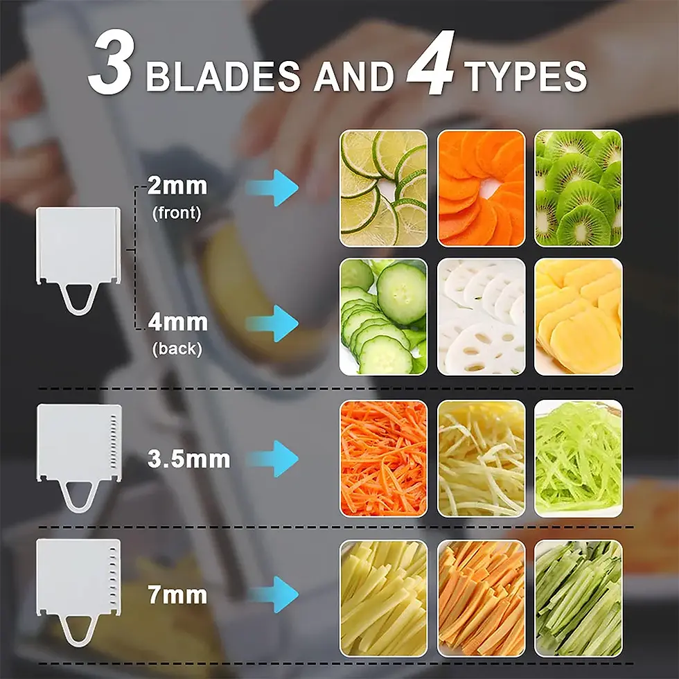 Miniatura: Multi Functional Vegetable Slicer