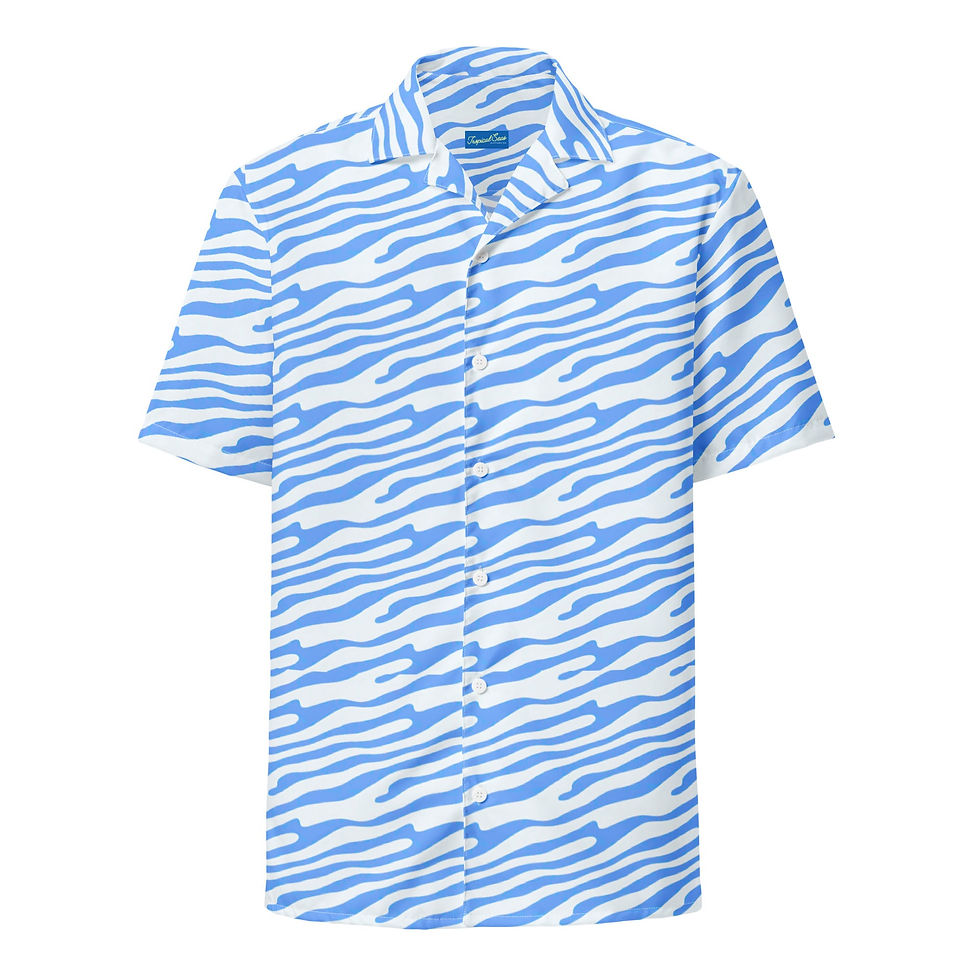 Miniatura: Ocean Blue button shirt