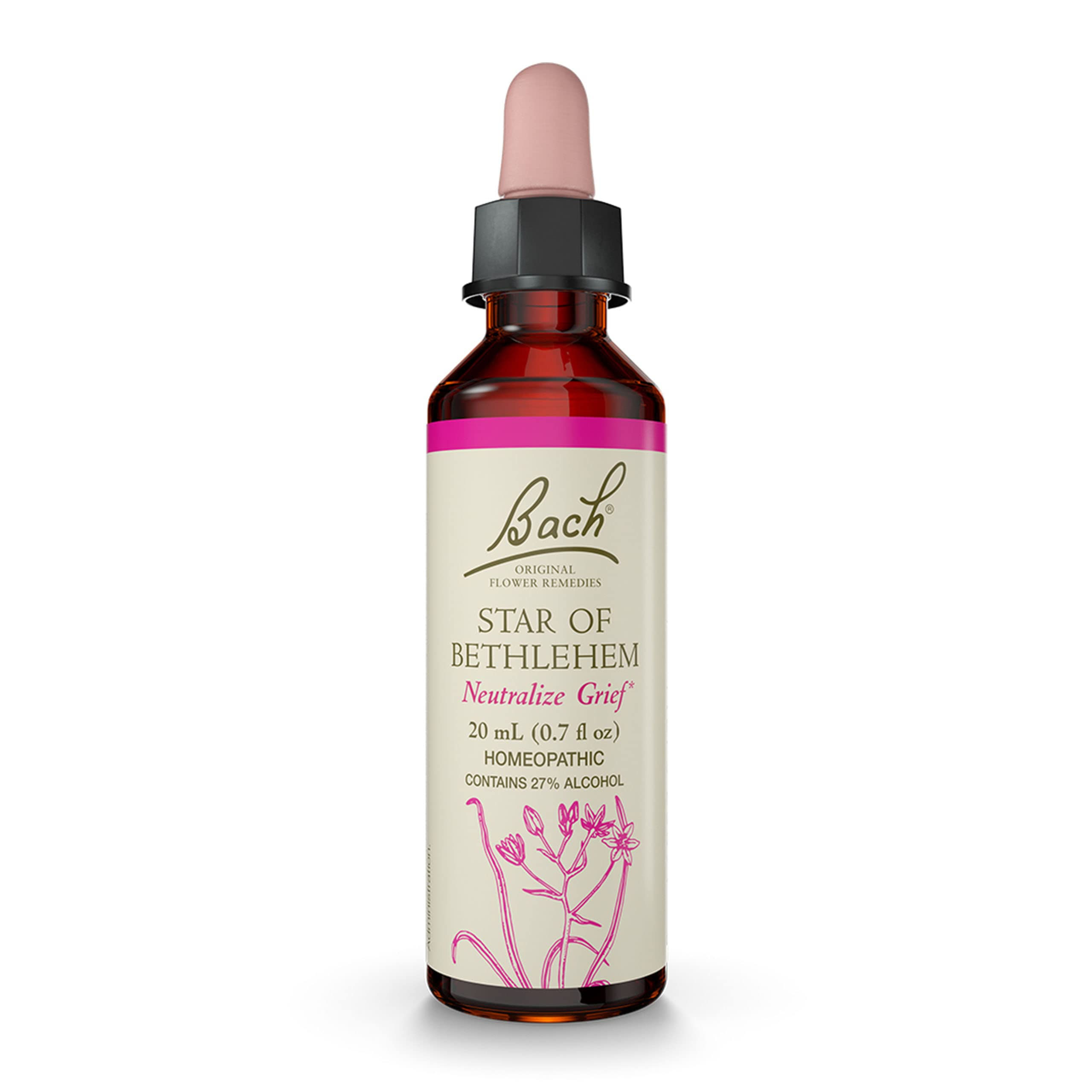 Bach Original Flower Remedies Star of Bethlehem for Grief and Shock Natural Home