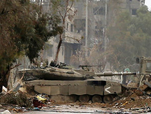 La ofensiva israelí será "más fuerte" y se extenderá a toda Franja de Gaza tras la tregua