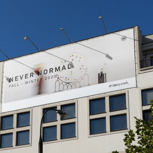 Never Normal Exhibition Branding