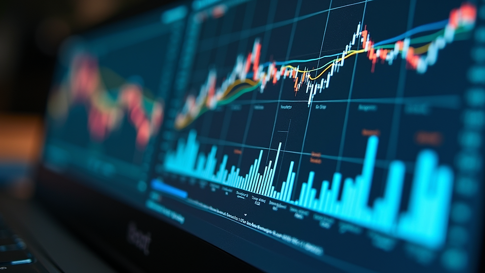 Plano detalle de una pantalla con gráficos y datos de recursos humanos