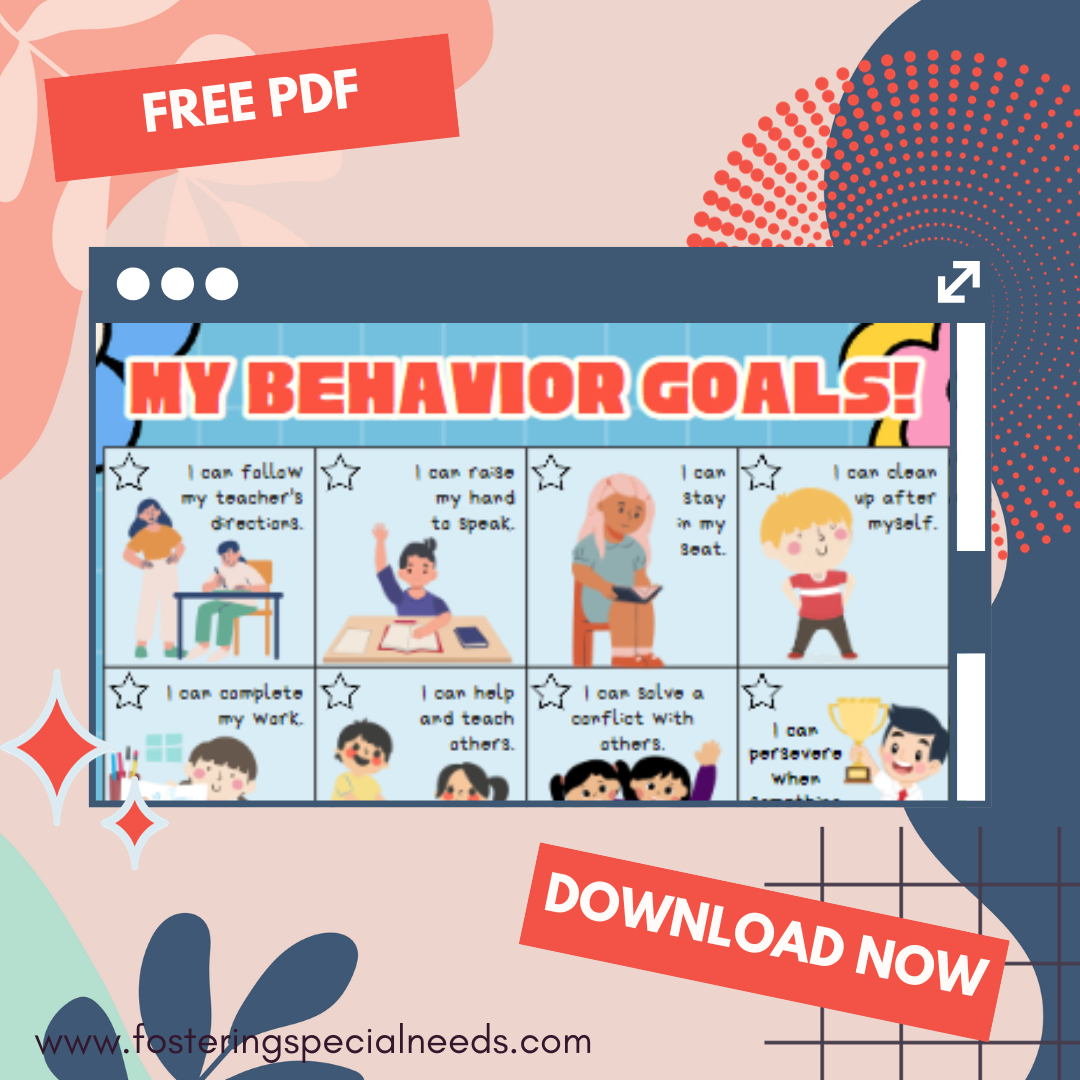 My Behavior Goals!