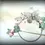 Thumbnail: Silver Butterfly Ivy Pink Pearl Hair Clip Hair Jewelry Shawl Pin