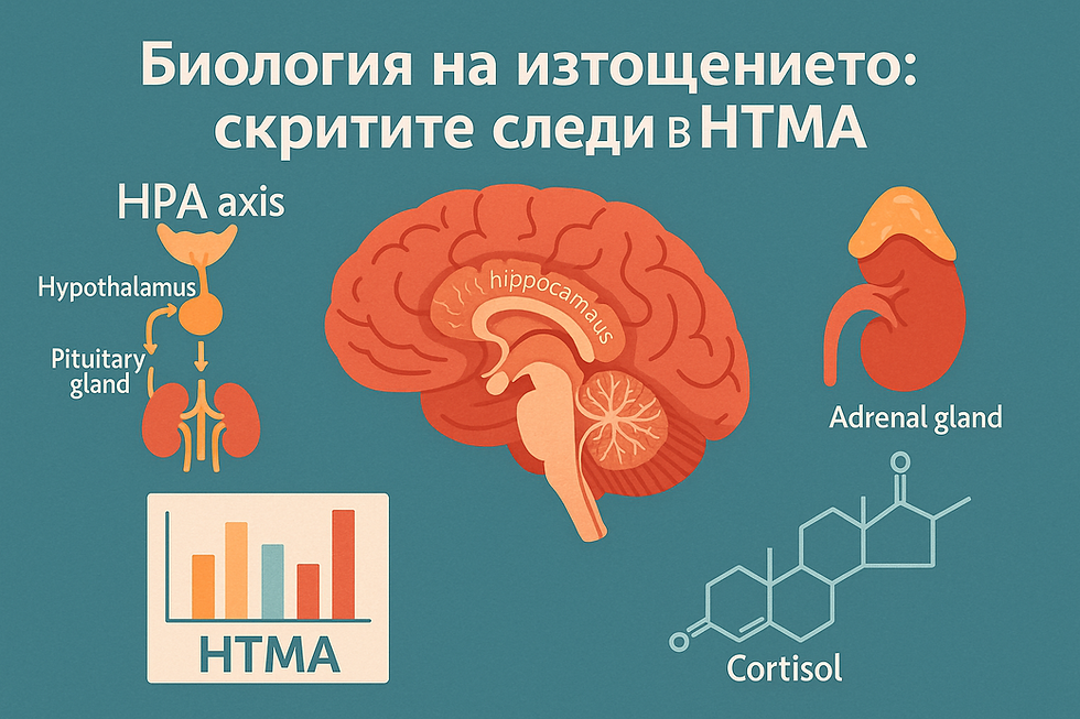 Биология на изтощението: скритите следи в HTMA