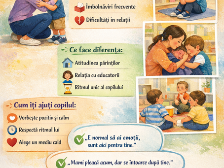 Ce se întâmplă când copilul merge la grădiniță prea devreme? Acomodarea la grădiniță: Cum o facem mai ușoară?