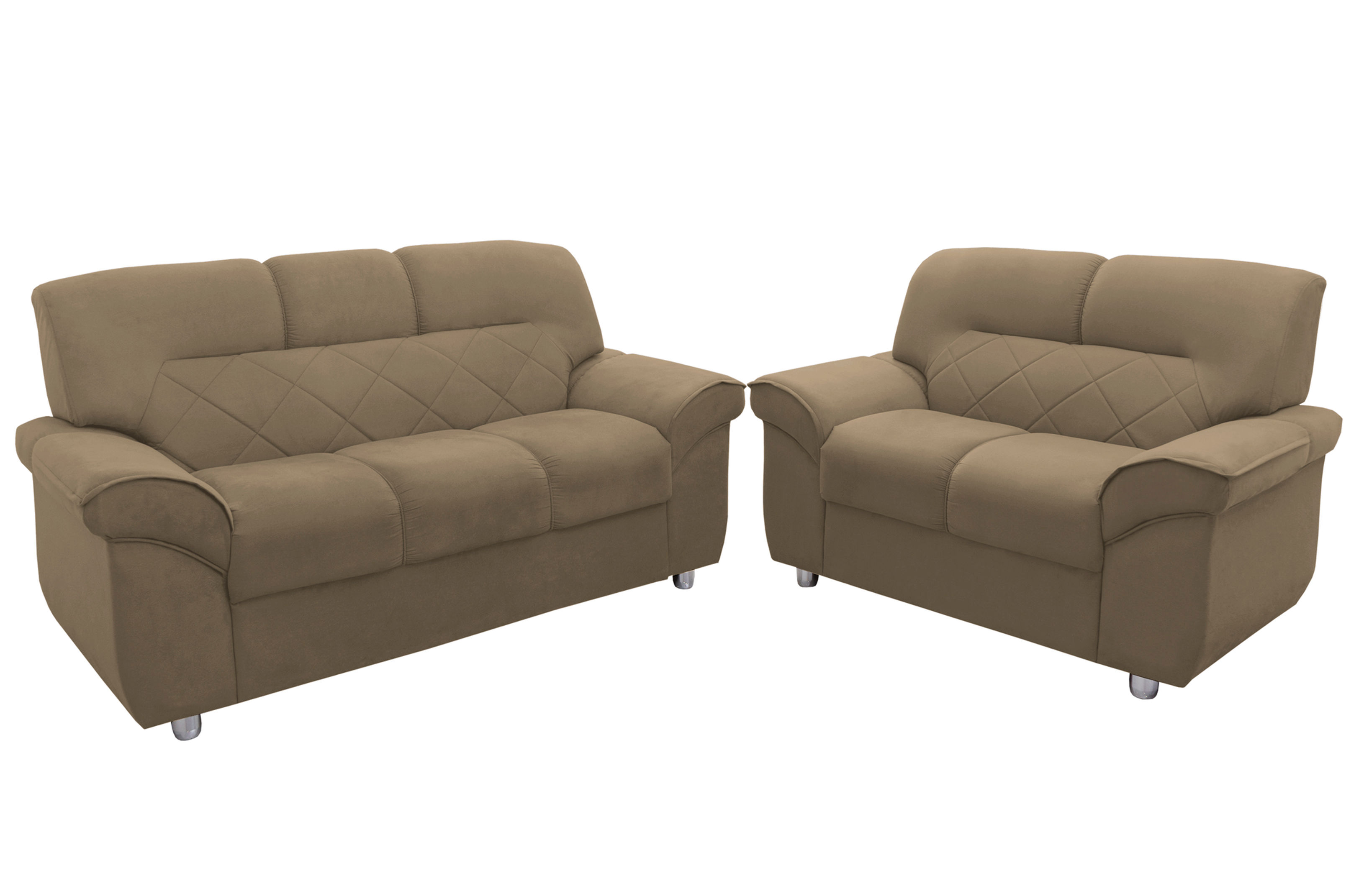 Sofá DURBAN 2 cuerpos cacao