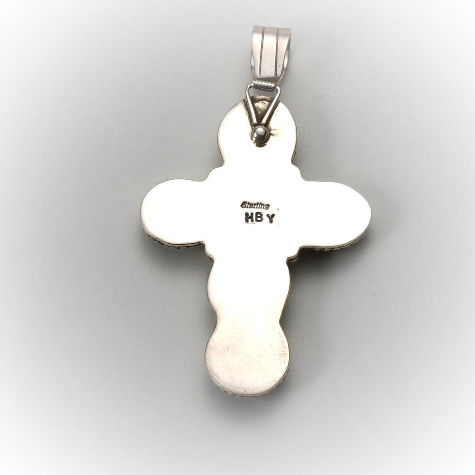Thumbnail: Silver & Turquoise Cross