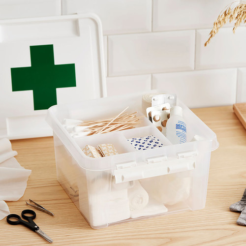 Orthex SmartStore Deco 12 First Aid – EHBO Opbergbox 8L | Organizze